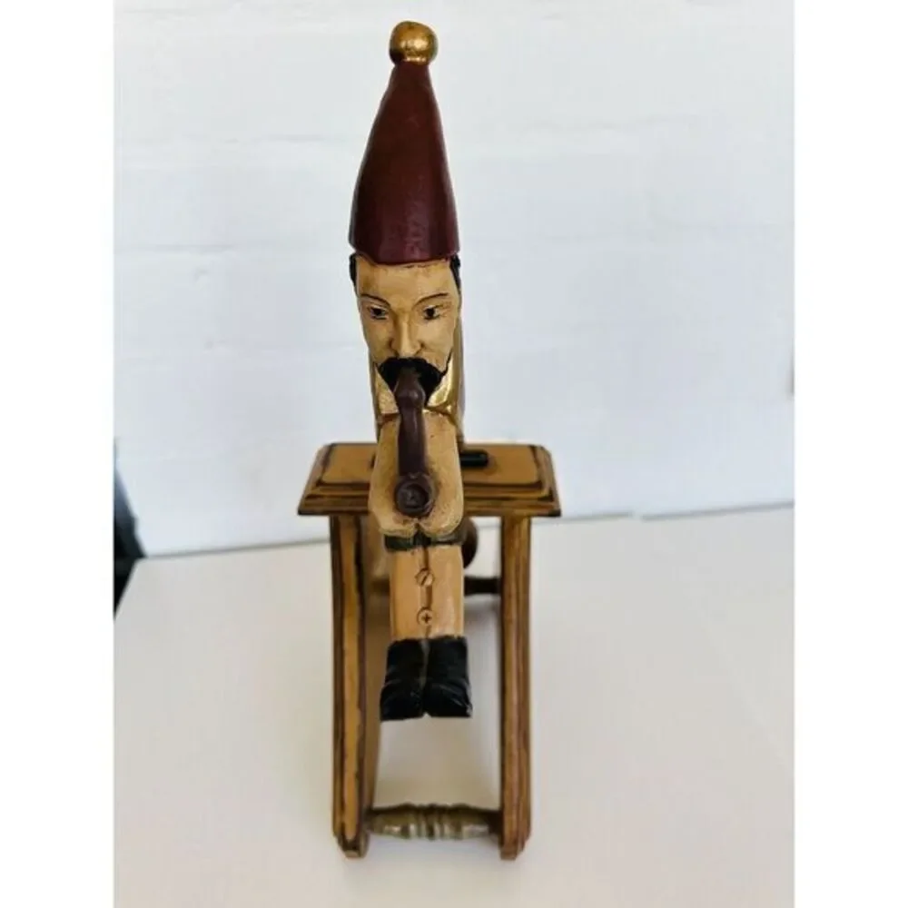Vintage Wooden Elf Balance Carve See Photos. Pre-own‎